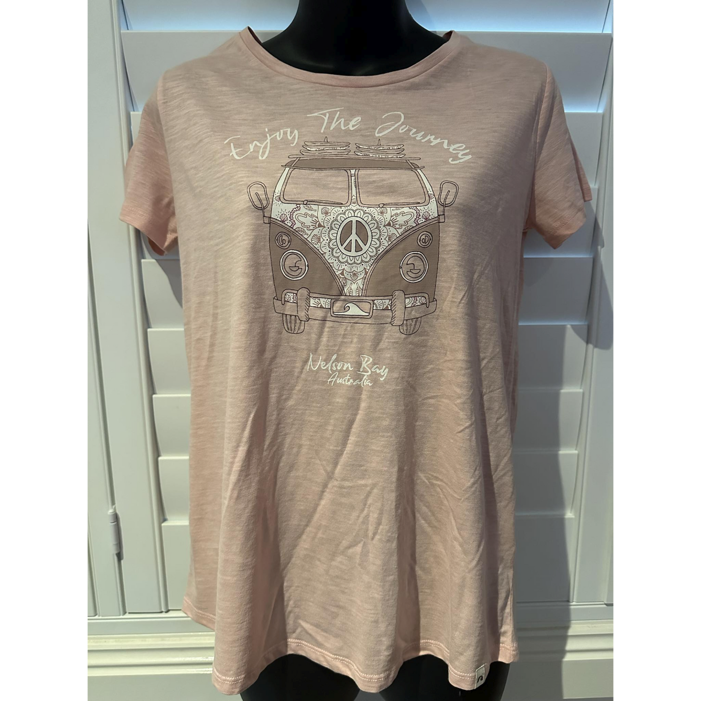 T-Shirt Women's Combi Journey - Dusty Pink