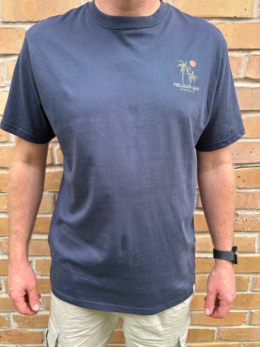 T-Shirt Men's Coastline - Denim